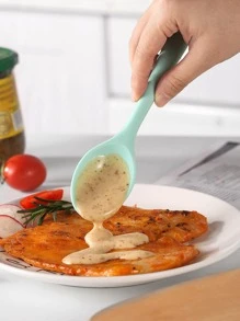 1 件硅胶防滑勺子圣诞礼物、学校用品