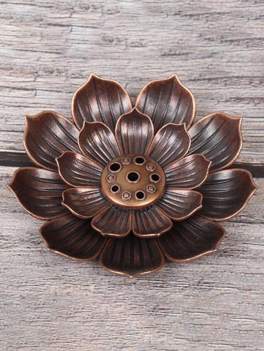 1pc Lotus Design Incense Stick Holder SHEIN USA