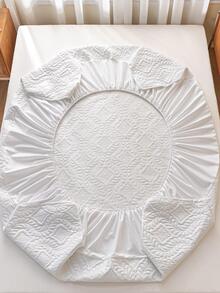 1 Trắng Trang Bị Tấm, Tối Giản Chất Liệu Vải Chần Gòn Chi Tiết Thoáng Khí Chống Thấm Nước Trang Bị Tấm Đáy Cho Gia Đình - trắng - Xem 7