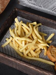 50Pcs Disposable Oil-Proof Wax Paper Waterproof Food Wrapping Burger Fries Bread Sandwich Paper Fast Food Baking Air Fryer Kitchen Air Fryer Liners Air Fryer Paper Airfryer Air Frier