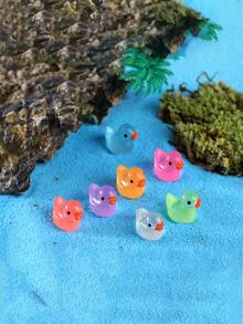 12pcs Cartoon Duck Design Garden Decoration Craft - Multicolor - View 5