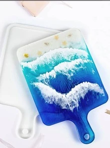 1入組DIY託盤滴膠模具 - 白色 - 查看 2