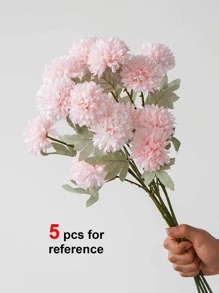 1入組塑料人造花婚禮用假花家居裝飾