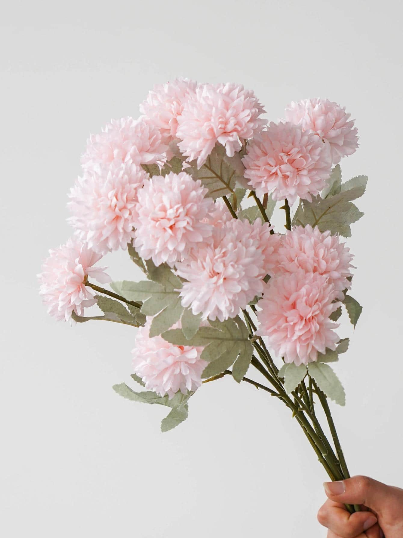 1入組塑料人造花婚禮用假花家居裝飾