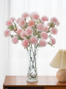 1入組塑料人造花婚禮用假花家居裝飾