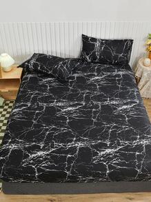 Drap-housse Motif Marbré
