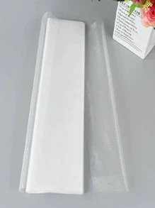 1set White 7.5m Mesh Valance, Polyester Decorative Mesh For Party - White - View 8