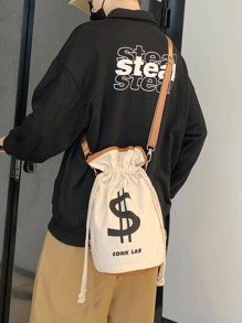 迷你水桶包 字母印花 抽绳包 手提包 书包 斜挎包 运动包 高中 大学生 旅行 学院 学校 单肩包 斜挎包 礼物 尖叫 男士包 冬季户外挎包 皮包 流浪包 腰包 手提包 露营单肩包 夏季返校包 斜挎包 春季学校用品 小包 钱包 - 查看 2