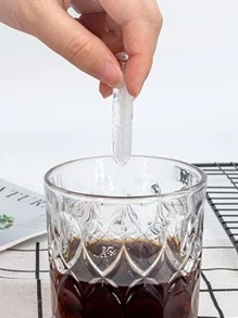 1 pieza Molde de silicona mini para barras de helado, multifuncional