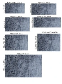 1入組柔軟毛絨小地毯厚毛絨地毯適用於客廳和臥室地板家居裝飾