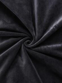 1 Màu Bọc Bọc Ghế, Bọc Ghế Phòng Ăn Polyester Hiện Đại Bọc Ghế Cho Gia Đình - Màu xám đen - Xem 8