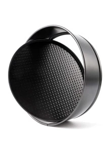 1set Iron Alloy Cake Mold, Modern Black Cake Pan For Kitchen Baking - Black - View 8