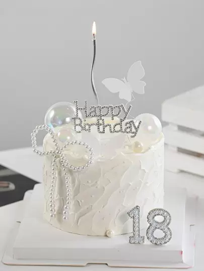1pc Happy Birthday Cake Topper Party Decoration