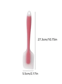 1 Dụng cụ cạo kem silicon màu ngẫu nhiên, thìa bơ chống dính, máy rải sô cô la, thìa đóng băng & trang trí chịu nhiệt, dụng cụ làm bánh nhà bếp - Nhiều màu - Xem 2