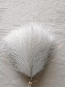 10 件/套聚酯人造植物，北欧人造芦苇，适用于家居装饰、情人节、礼物 - 白色 - 查看 1