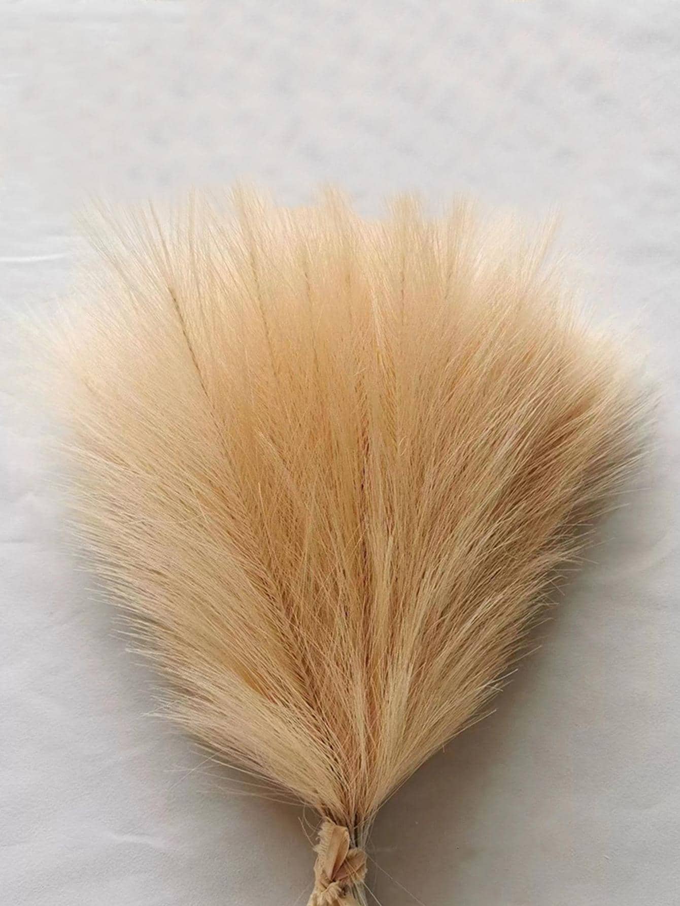 10pcs/Set Polyester Artificial Plant, Nordic Artificial Reed For Home Decor, Valentine Day, Gift Gifts Birthday Graduation - Camel - View 1