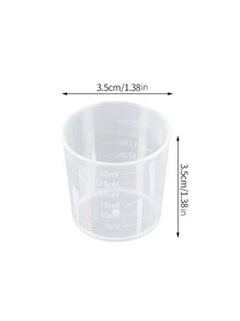 20pcs 透明量杯