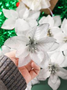 Chiếc Bạc Nhân Tạo Hoa Giáng Sinh Vòng Hoa Phụ Kiện Cây Nho Trang Trí Cho Cây Thông Noel - Nhiều màu - Xem 6