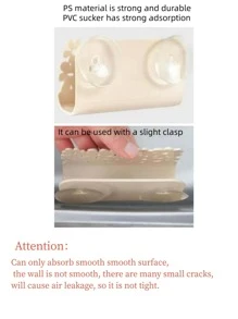 1 Nhựa Miếng Cọ Rửa Thoát Giá Đồng Màu Hoa Rỗng Ra Đa Năng Giá Để Xà Phòng Cho Nhà Bếp, Phòng Tắm - Xám - Xem 7