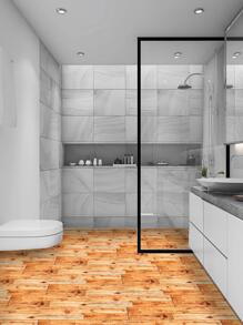 1 miếng dán sàn PVC, miếng dán sàn họa tiết vân gỗ cho gia đình - Nhiều màu - Xem 7