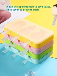 8 piezas Molde de helado fruta de dibujos animados - Multicolor - Ver 3