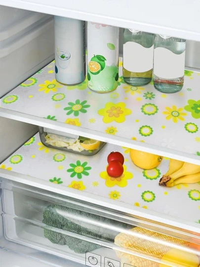 2 piezas/Set Alfombrilla impermeable de PEVA para el hogar que se puede cortar, alfombrilla para refrigerador, alfombrilla antideslizante a prueba de humedad y a prueba de aceite para gabinete de cocina, cajón, zapatos, taza, mesa, gabinete, cubierta antipolvo, tamaño 45*29cm, deshumidificador para el hogar, selecciones de primavera y verano, regalos para damas de honor, habitación, decoración de dormitorio, playa, viaje, para hombres, para mujeres, vacaciones, cosas lindas