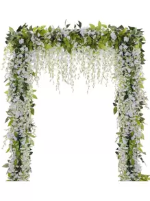 1 dây hoa nhân tạo bằng sợi, vòng hoa nhân tạo để trang trí đám cưới - Nhiều màu - Xem 1