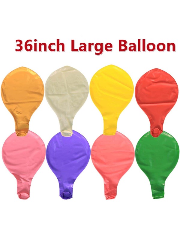 1pc Latex 36 Inch Colorful Big Latex Balloons Helium Inflatable Blow Up Big Balloon Wedding