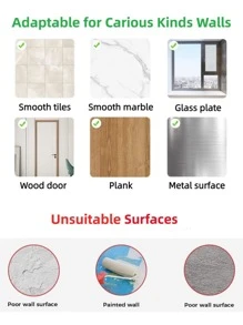 1入組素色掛壁式收納盒 - 白色 - 查看 3