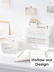 1 hộp lưu trữ có thể gập lại - trắng - Xem 5