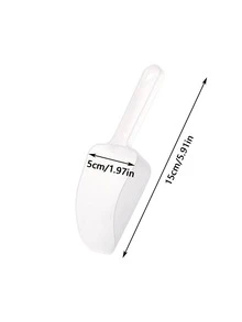 3入組/套塑膠鍋鏟,現代白色多功能鍋鏟 - 白色 - 查看 2