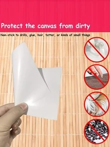 50pcs Diamond Separation Paper, Protective Film For Diamond Painting, For DIY - Multicolor - View 3