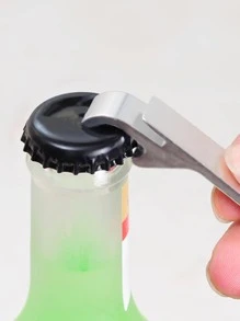1/6pcs Random Color Aluminum Alloy Beer Bottle Opener