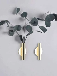 1 pieza montado en la pared Maceta con Gancho - Dorado - Ver 1