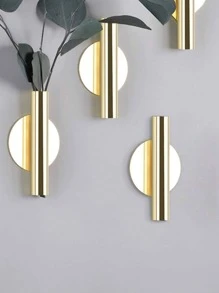 1 pieza montado en la pared Maceta con Gancho - Dorado - Ver 2