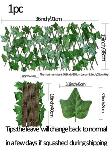 Nejlue Artificial Flowers/Plants1111 Home & Living 1pc Wooden Decorative Garden Stake, Modern Landscape Garden Stake For Outdoor - Multicolor - View 2