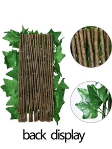 Nejlue Artificial Flowers/Plants1111 Home & Living 1pc Wooden Decorative Garden Stake, Modern Landscape Garden Stake For Outdoor - Multicolor - View 5