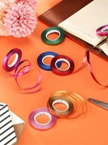 10米长的五彩纸屑罐气球，配有激光彩带，适用于生日派对装饰、生日派对用品、成人嘉年华气球、氦气球和激光彩带。 - 粉色 - 查看 2