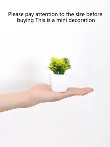 5 chậu cây nhân tạo - Nhiều màu - Xem 5