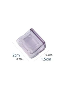 5入組塑膠滾邊夾