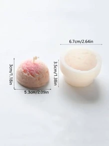 1pc Ice Cream Candle DIY Mold