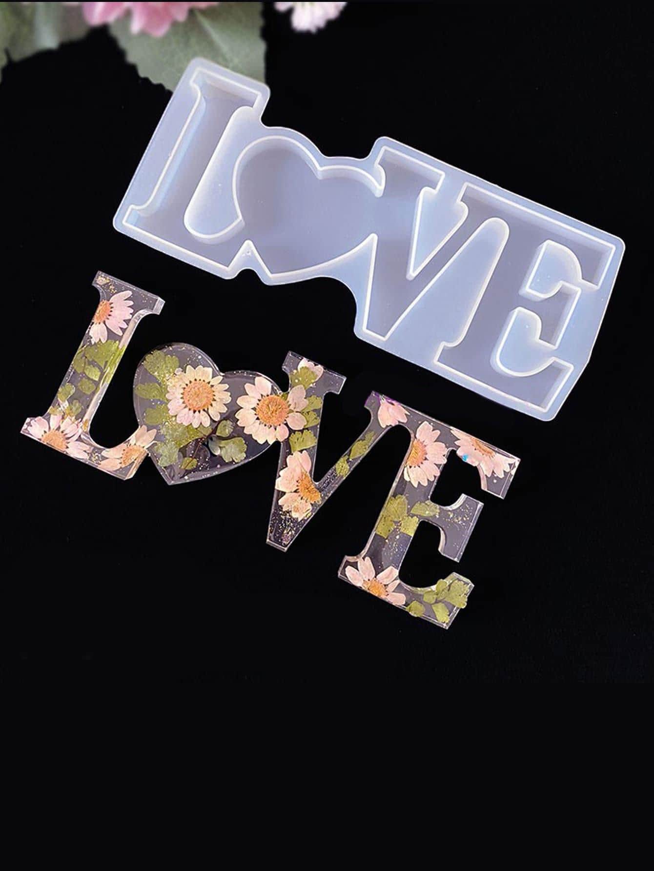 1pc Love Design DIY Silicone Mold
