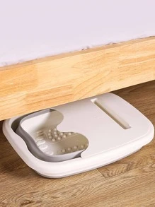 1 pieza Cubo plegable de dos tonos - Blanco - Ver 5