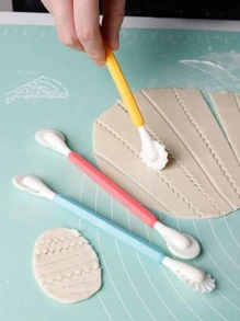 3pcs/set ABS Sculpting Tool, Modernist Carving Sculpting Modeling Tool For Kitchen - Multicolor - View 1