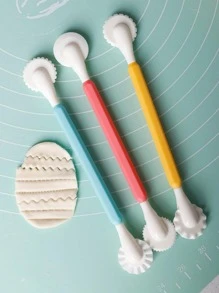 3pcs/set ABS Sculpting Tool, Modernist Carving Sculpting Modeling Tool For Kitchen - Multicolor - View 6