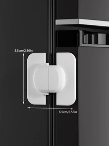 1个实心锁 - 白色 - 查看 2