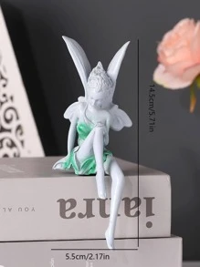 1 mảnh thiết kế trang trí thủ công cổ tích - màu xanh lá - Xem 4
