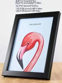 1入組素色相框 - 黑色 - 查看 3