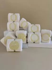 1 chiếc khăn tay màu trơn, khăn tay polyester hiện đại dùng cho gia đình, trang trí phòng tắm, khăn lau bát đĩa, khăn lau bếp khi trở lại trường - trắng - Xem 1