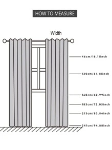 1 Pieza Cortina Transparente Con Decoración Floral Y Estampado De Rosas - Multicolor - Ver 2